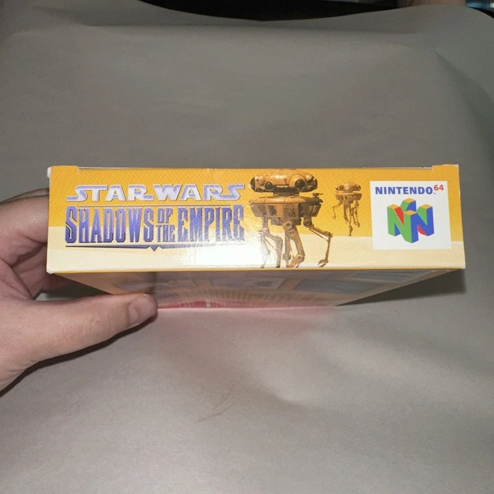 Star Wars: Shadows of the Empire (Nintendo 64 N64) Authentic Box + Game + Manual